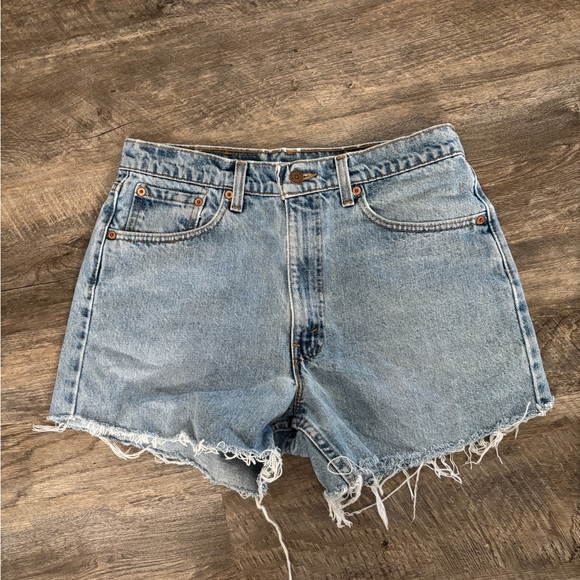 Levi's Pants - Levi Jeans - But Cut the Legs off for Shorts 34 waist Denim Cutoff Shorts